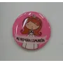 Disco Resina Mi Primera Comunión 20mm Rosa /Cuentas de  Plástico / Resina