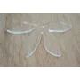 Metacrilato: Pétalos transparente 75*45mm /Cuentas de  Plástico / Resina