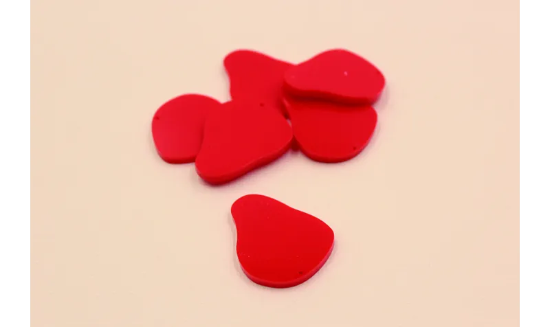 Fresa Metacrilato Roja 32*27mm