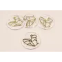 Disco Metacrilato de 30mm y lamina Ardilla /Cuentas de  Plástico / Resina