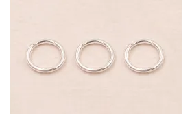 Anilla soldada 6,5mm PLATA / Arandelas de Plata 925