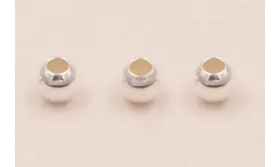 Chafa 2,5mm PLATA / Grapas de Plata 925