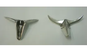 Tauro 50*30mm P.Vieja / Cuentas Metálicas de Latón / Zamak