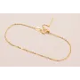 Pulsera Completa Plata 925 17cms Or / Bases de Pulseras de Plata 925