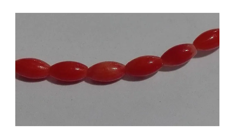 Ovalo Coral 5*3mm / Semipreciosas de 