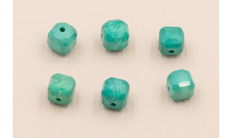 Cubo de piedra amatista de 5*5mm / Semipreciosas de 
