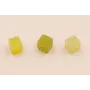 Cubo piedra Jade 4,5*4,5mm verde / Semipreciosas de 