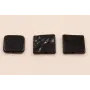 Cuadrado Madreperla teñido Negro de 15mm / Semipreciosas de 