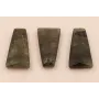 Colgante Piedra Cuarzo Gris 26*13 con Aristas / Semipreciosas de 