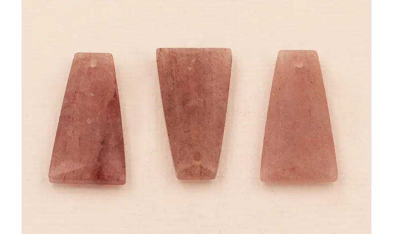 Colgante Piedra Amatista 26*13 con Aristas / Semipreciosas de 