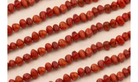 Bola irregular Coral 10*8*5mm / Semipreciosas de 