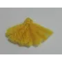 Pompon Lana 15mm Amarillo /Cuentas de  Tela