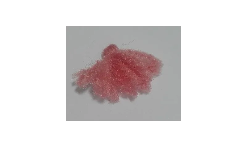 Pompon Lana 15mm Rosa /Cuentas de  Tela