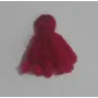 Pompon Lana 15mm Rojo /Cuentas de  Tela