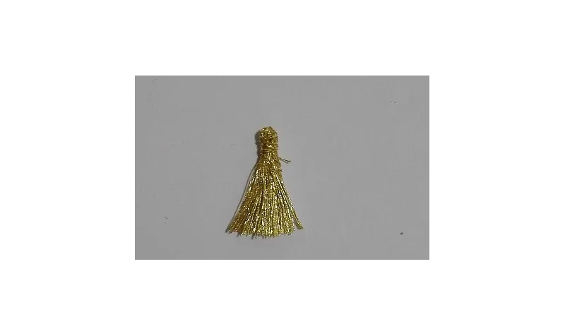 Pompon Metálico 16mm Oro