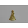 Pompon Metálico 16mm Oro /Cuentas de  Tela