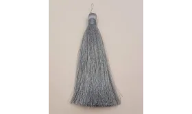 Pompon 120mm Gris /Cuentas de  Tela 