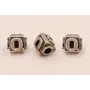 LETRA Q 10*8mm / Cuentas Metálicas de Latón / Zamak
