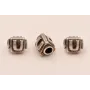 LETRA U 10*8mm / Cuentas Metálicas de Latón / Zamak