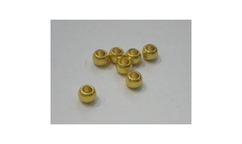 Bola agujero 2mm interior Oro Mate