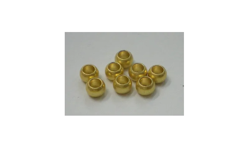 Bola agujero 3mm interior  Oro Mate