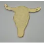 cabeza Toro 45*40 O.Mate / Cuentas Metálicas de Latón / Zamak