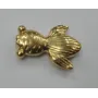 Pez pequeño Dorado 14*5mm / Cuentas Metálicas de Latón / Zamak