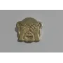 Emoticono Mono colgante 12mm Dorado / Cuentas Metálicas de Latón / Zamak
