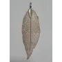 Hoja Natural Metalizada O.Rosa 60*25mm Aprox / Cuentas Metálicas de Latón / Zamak