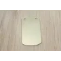 Chapa plana 23*14mm Oro Mate / Cuentas Metálicas de Latón / Zamak