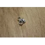 Bola agujero 3mm interior  Plata Mate / Cuentas Metálicas de Latón / Zamak