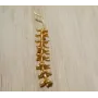 Colgante rama 43*9mm Oro Mate / Cuentas Metálicas de Latón / Zamak