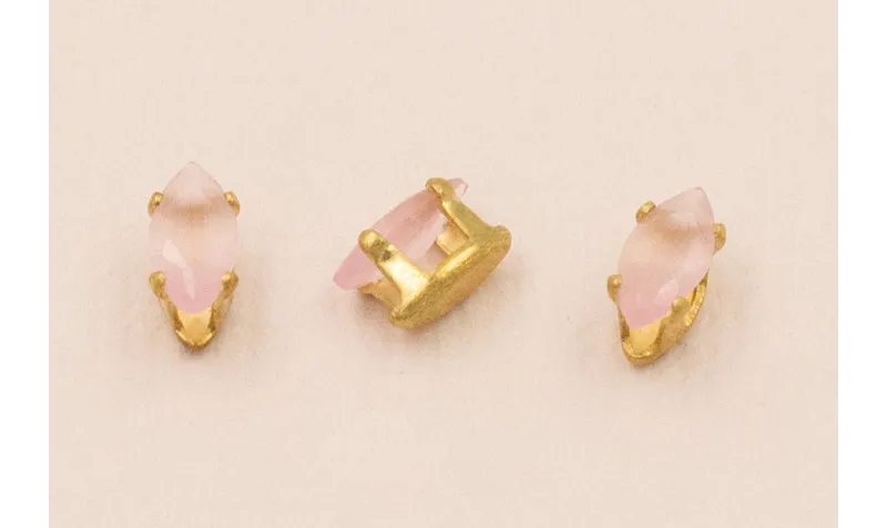 Entrepieza Flecha Oro 14*3mm