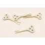 Cuenta Tijeras 25*10 esmaltadas Visón / Cuentas Metálicas de Latón / Zamak