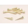 Pivote Cónico 24*5mm Oro / Cuentas Metálicas de Latón / Zamak