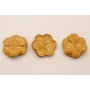 Flor sobrepuesta 42mm 4 capas Esmalte Arcilla / Cuentas Metálicas de Latón / Zamak