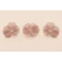 Flor 35mm 6 pétalos moldeables Rosa / Cuentas Metálicas de Latón / Zamak