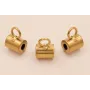 Pieza Pasante 5*4 con arandela Acero Inox 316 L / Cuentas Metálicas de Acero Inoxidable