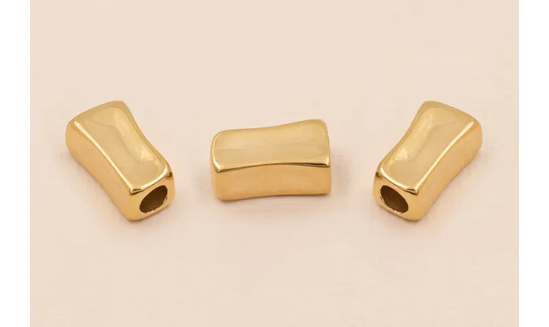 Pieza Pasante Acero Inoxidable 13*7*5mm Hole 4mm