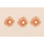 Colgante Forma Radiante 35mm Oro Mate y Rosa / Cuentas Metálicas de Latón / Zamak