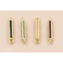 Entrepieza listón multicolor 15*2mm  / Cuentas Metálicas de Latón / Zamak