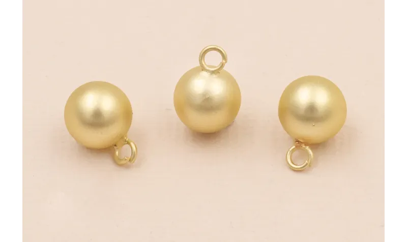 Colgante Bola 8mm Oro Mate