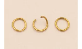 Arandela 5mm * 0,5 gruesoo Acero Inox 316 L Oro / Arandelas de Acero Inoxidable
