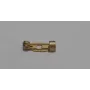 Pieza para broche de 25mm diámetro Latón  / Broches de Latón / Zamak