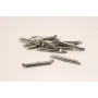 Cierre circular varias bandas 40mm Plata Vieja / Cierres de Latón / Zamak