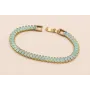 Cadena Strass de 16cms piedra de  5 / Bases de Pulseras de Latón / Zamak