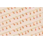 Cadena colgante gotas esmalte Naranja / Cadenas de Latón / Zamak