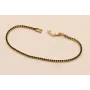 Pulsera Hecha 170mm strass 2mm Colo / Bases de Pulseras de Latón / Zamak