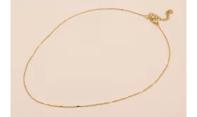 Collar 36+5cms con chapita  Acero I / Bases de Collares de Acero Inoxidable