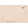 Collar 36+5cms con chapita  Acero I / Bases de Collares de Acero Inoxidable